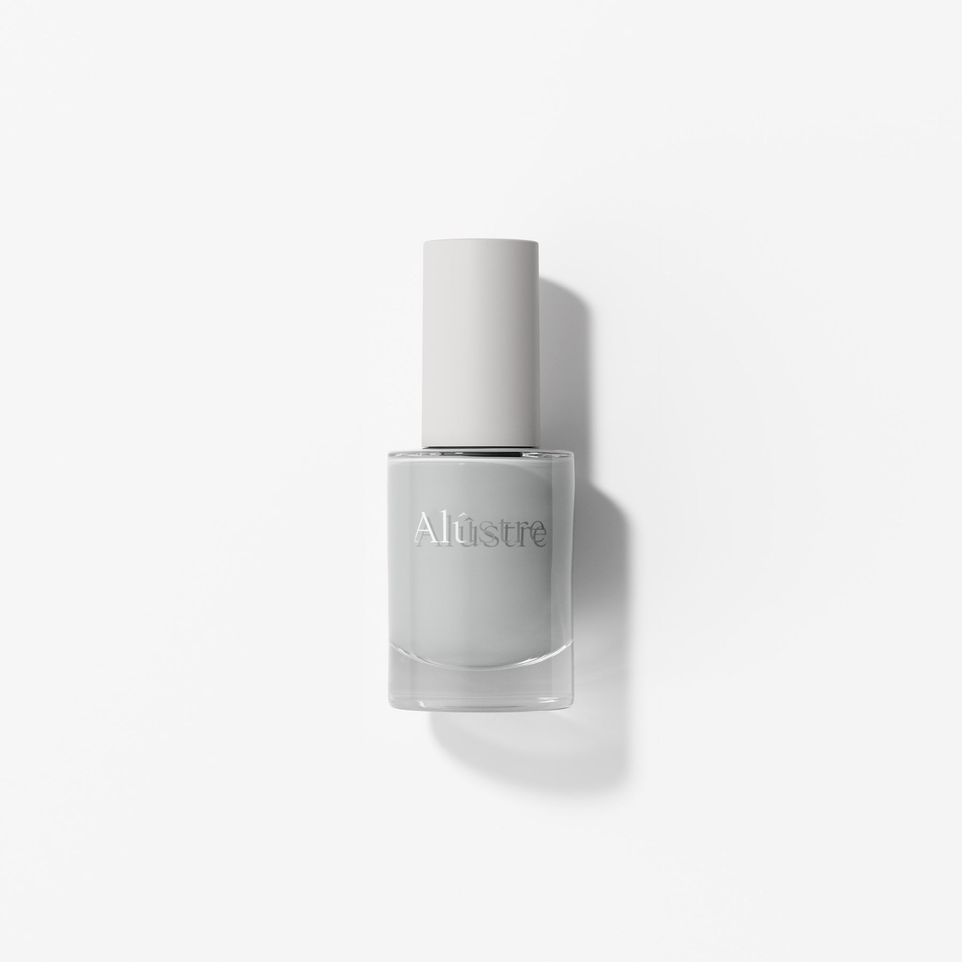 Alûstre Packshot Nail Polish 858 GREY 01