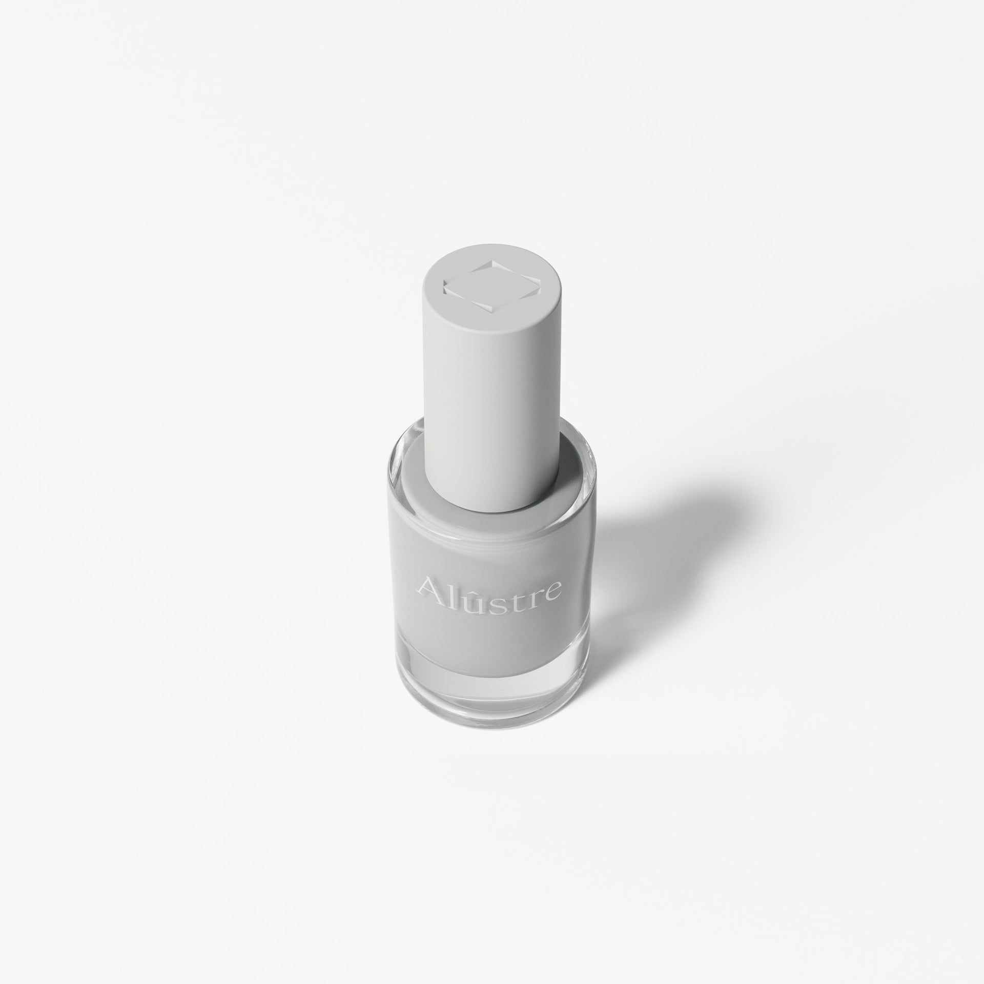 Alûstre Packshot Nail Polish 858 GREY 02